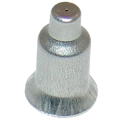 A silver metal All Points Liquid Propane Gas Pilot Orifice cap with a white background.