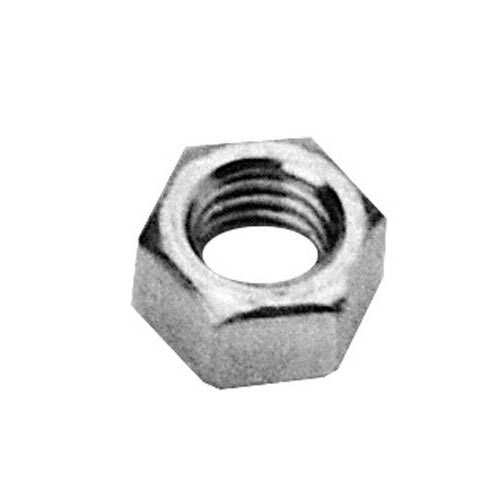 A close-up of a All Points 3/8"-16 Hex Nut.