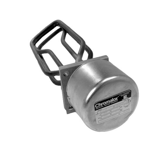 A metal canister with a tag for an All Points Dishwasher Heater.