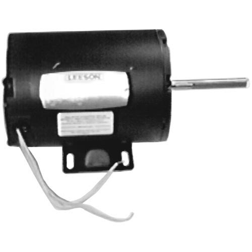 A black All Points 1/3 hp blower motor with white wires.