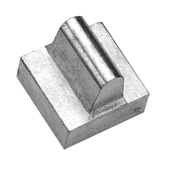 A square metal All Points door catch with a metal base.