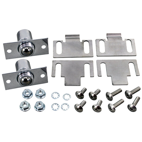 An All Points door catch kit with metal parts and screws.