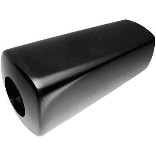 A black cylindrical plastic All Points slicer handle with a hole.