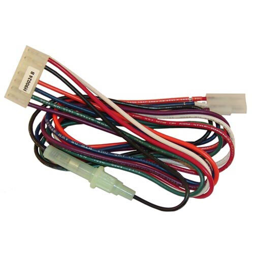 A close-up of the All Points 38-1352 wire harness with several colorful wires.