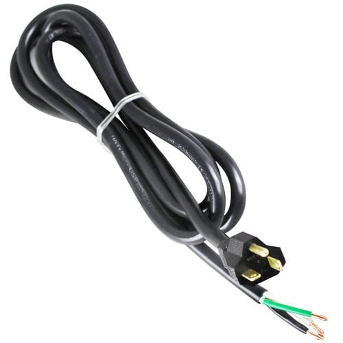 An All Points black appliance power cord with green wires.
