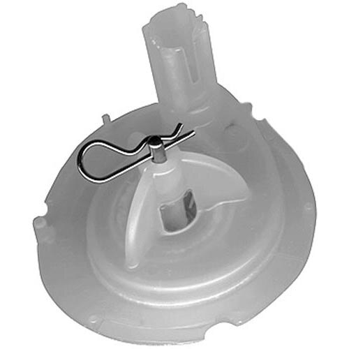 An All Points plastic impeller assembly with a metal clip.