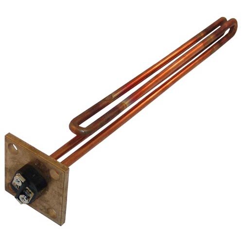 An All Points electric heating element with a metal plate and copper coil.