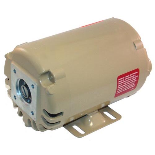 An All Points 1/3 hp fryer filter pump motor with a red and white sticker.
