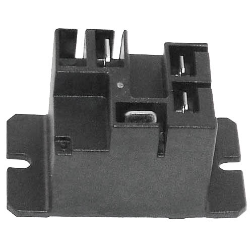 A black plastic 1-pole Warmer Relay with several terminals.