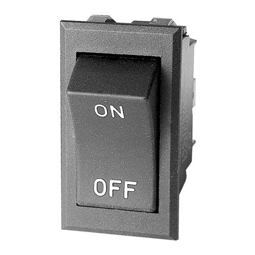 A black All Points On/Off Rocker Switch with the word off on it.