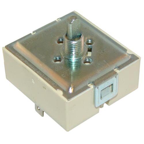 An All Points infinite control switch with a metal knob.