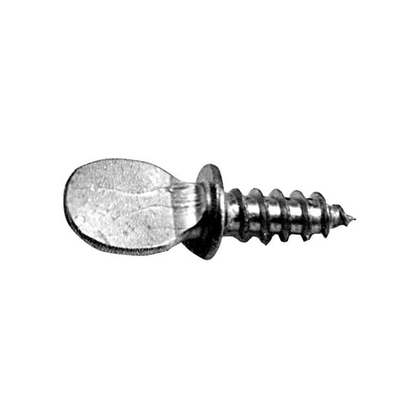 A close-up of an All Points thumbscrew with a metal head.