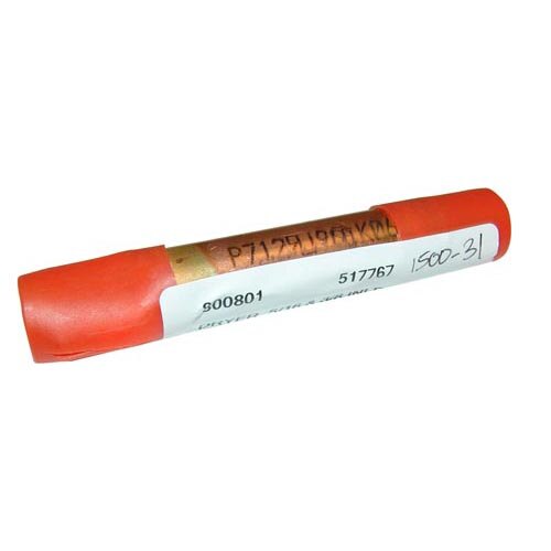 A white tube of All Points Drier with orange and white label.