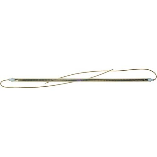 A long thin metal rod with wires.