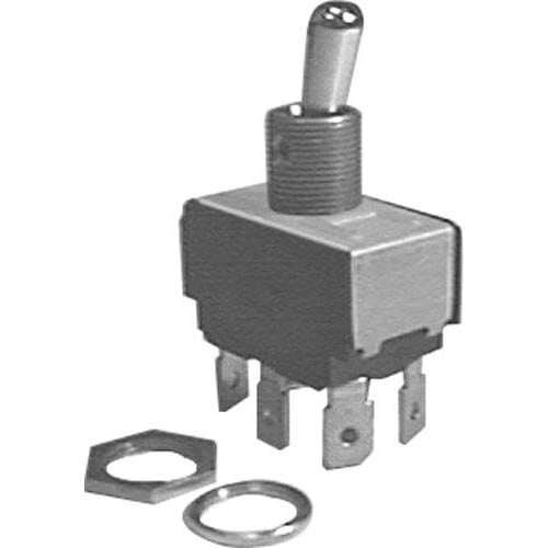 An All Points On/Off toggle switch with a nut and bolt.