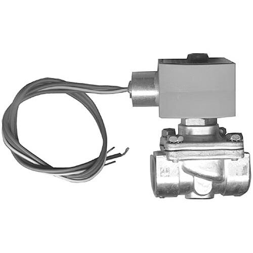 A close-up of an All Points Water Solenoid Valve with a wire attached.