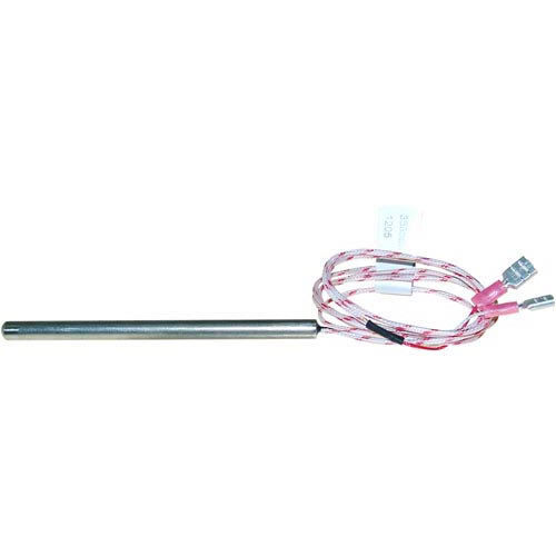A metal rod with wires attached.