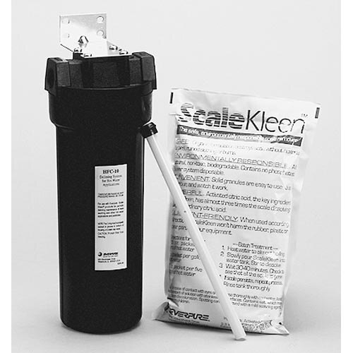 A black plastic container with a white bag and white straw inside.
