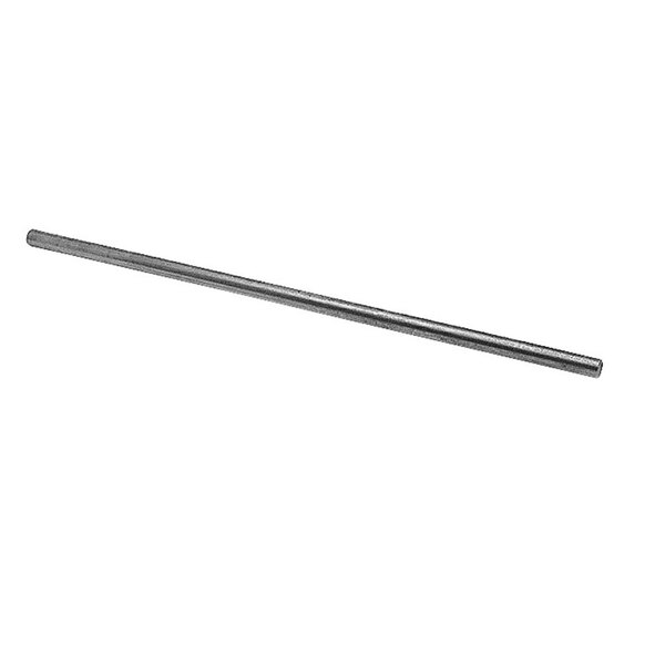 A long steel rod with a threaded end.