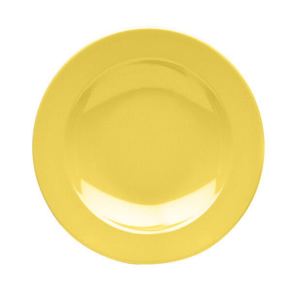 An Elite Global Solutions melamine pasta bowl with olive oil in it.