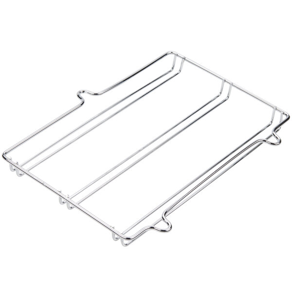 A metal rack with four bars for an Avantco countertop convection oven.