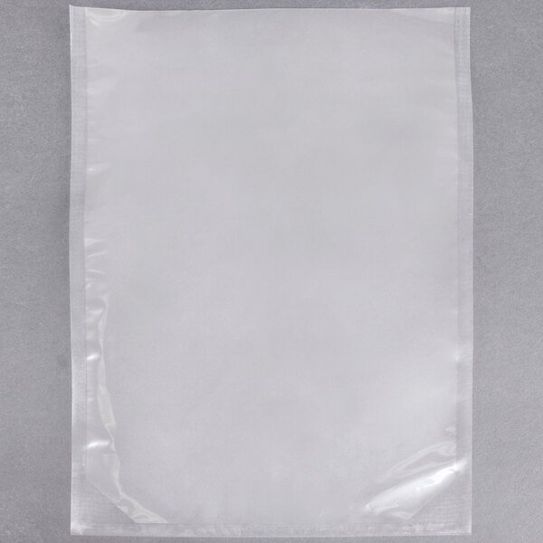 A white plastic ARY VacMaster vacuum packaging bag.