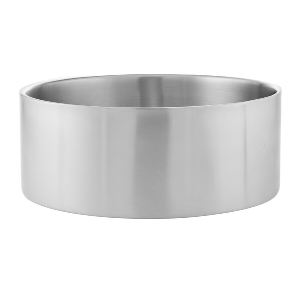 An American Metalcraft stainless steel double wall bowl.