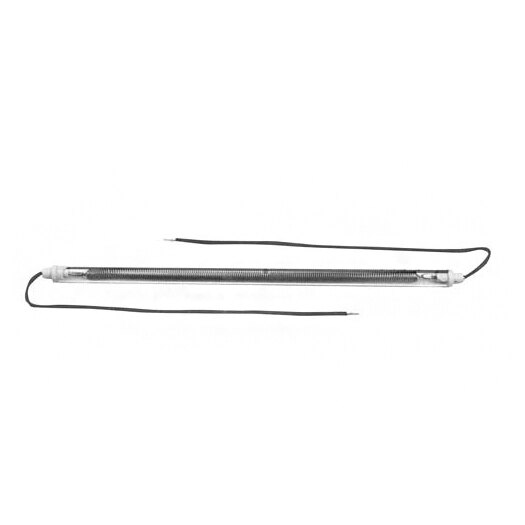 Two metal rods with a black cord attached to each end.