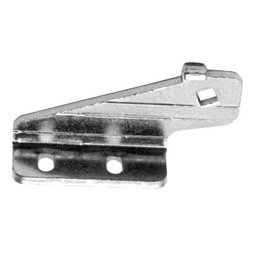 A Kason top right hand door bracket with two holes.