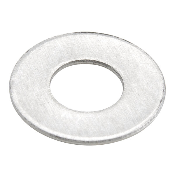 A stainless steel Nemco 5/16" flat washer with a white background.