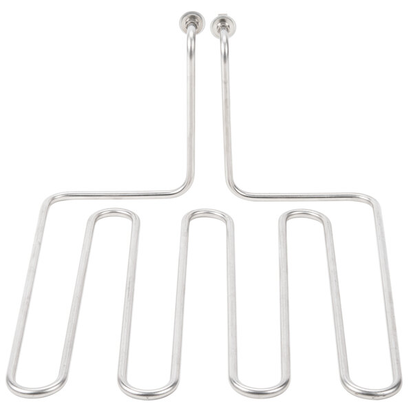 A Carnival King funnel cake fryer heating element with silver pipes.