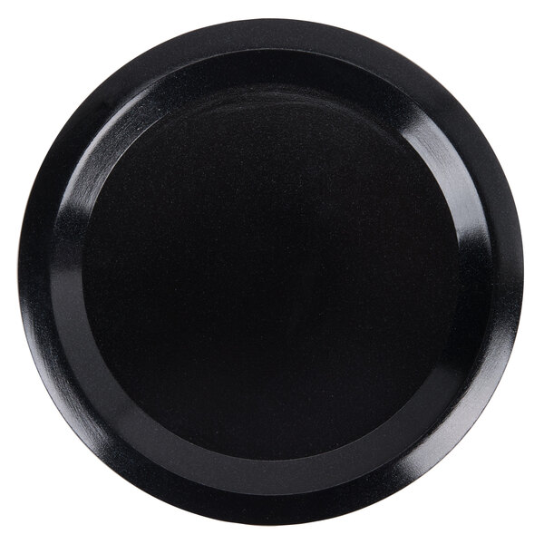 An Avantco black warming plate.