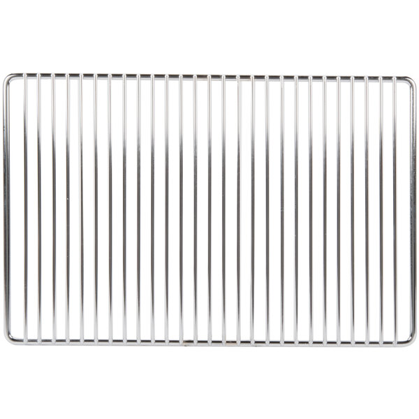 A Cecilware stainless steel wire grid rack on a white background.