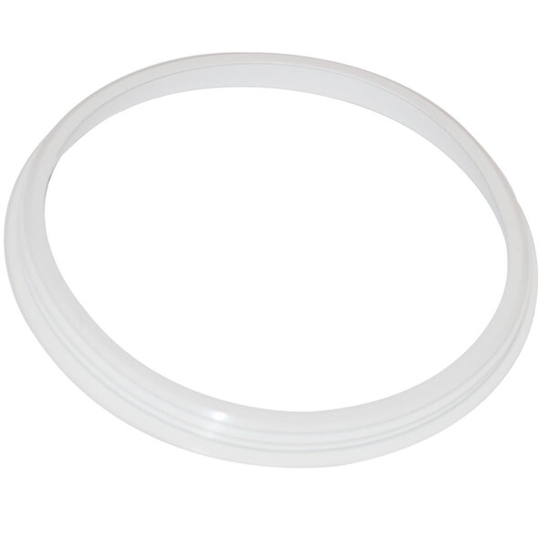 A white plastic circle.