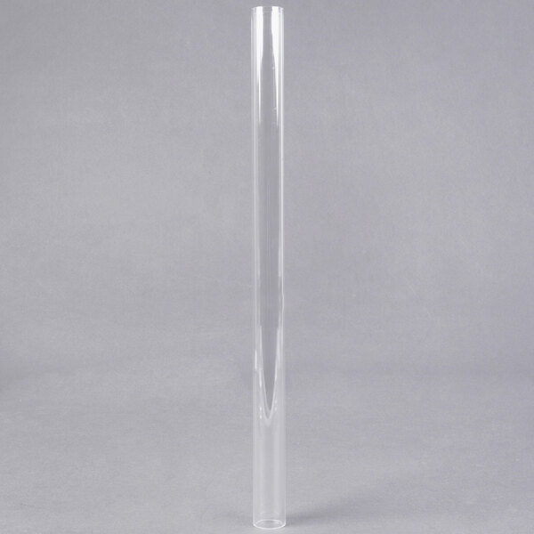 A clear tube for a Grindmaster Cecilware refrigerated beverage dispenser.