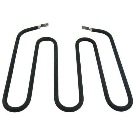 A pair of black wavy heating elements for a Waring Panini grill.