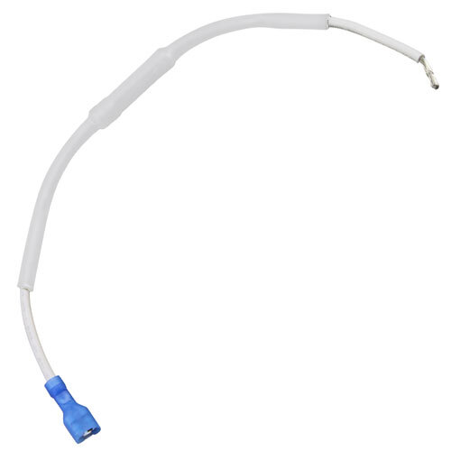 A white and blue Waring electrical lead with a blue connector.