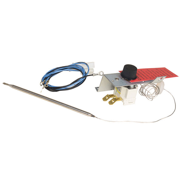 A Bunn mechanical thermostat kit with wires and a probe.