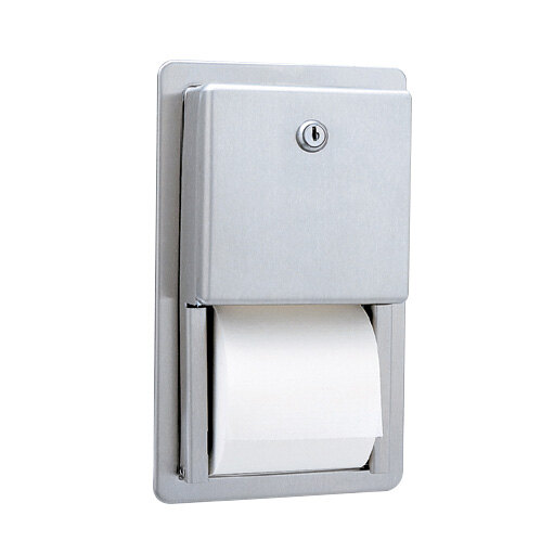 Bobrick B3888 ClassicSeries Multi Roll Recessed Toilet Tissue