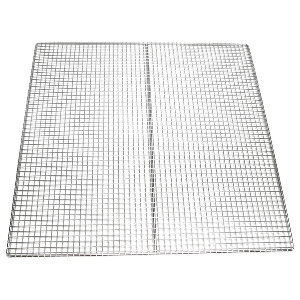 A Frymaster metal fryer screen with a grid.