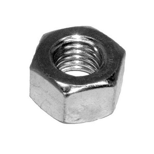 A close-up of a Waring hex nut.