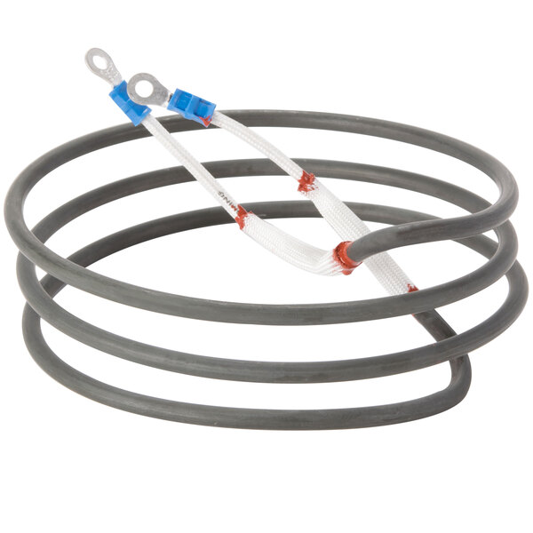 The Paragon 519106 heating element with red, white, and blue wires.
