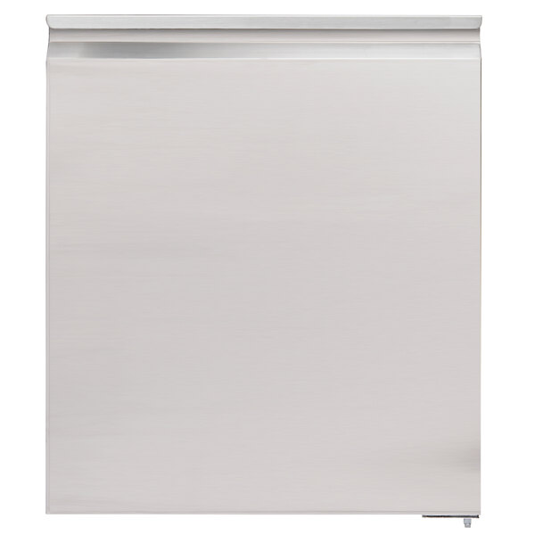 The right hinged door for an Avantco refrigerator with a white surface.