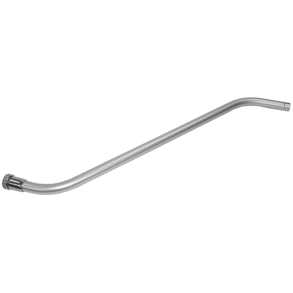A long curved stainless steel ProTeam vacuum wand.
