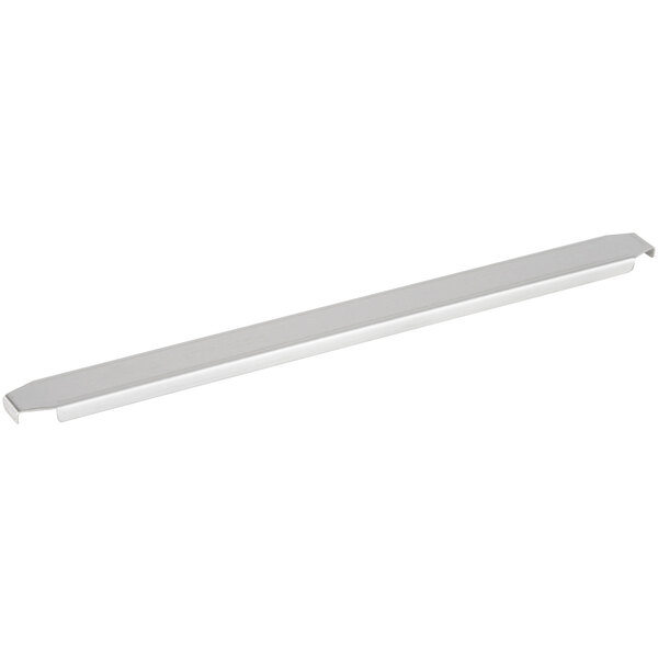 An Avantco white metal rectangular divider bar.