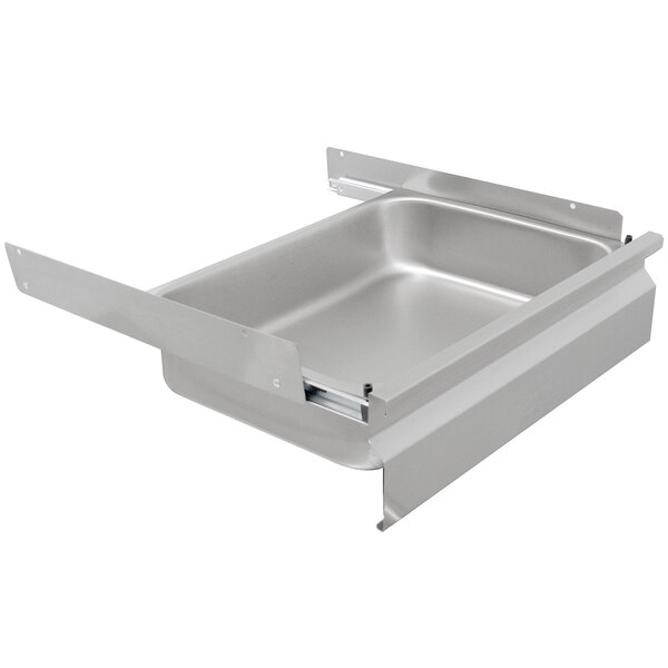 A stainless steel drawer by Advance Tabco.