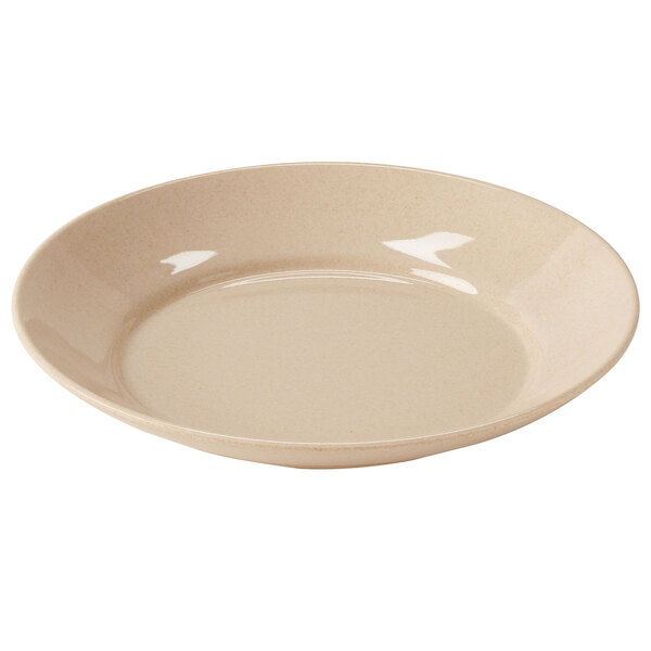 A beige GET BambooMel bowl with a round rim.