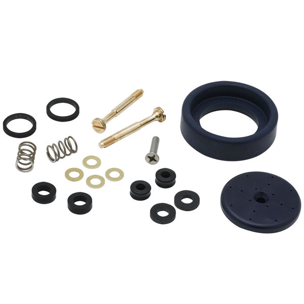 A T&S black rubber ring and metal parts.