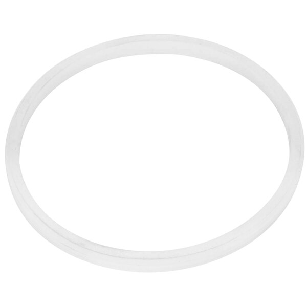 A white rubber ring.