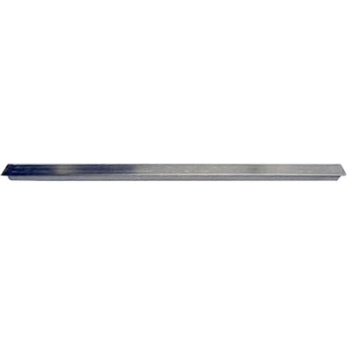A True stainless steel 20 1/2" x 15/16" divider bar.